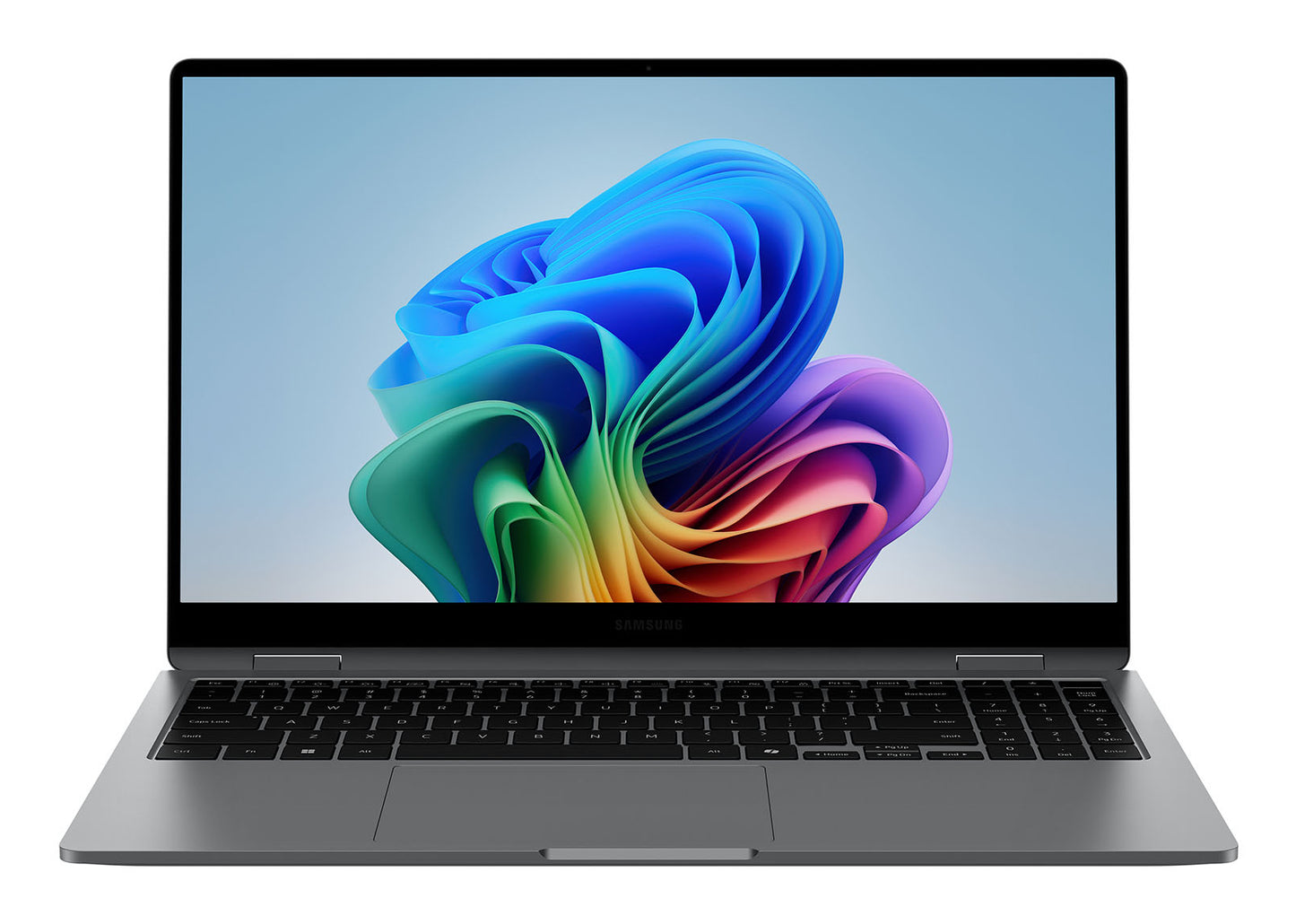 Samsung Galaxy Book5 360 Intel Core Ultra 7 256V Hybrid (2-in-1) 15.6" Touchscreen Full HD 16 GB LPDDR5x-SDRAM 512 GB SSD Wi-Fi 7 (802.11be) Windows 11 Pro Gray