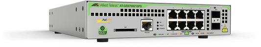 Allied Telesis GS970M/10PS Managed L3 Gigabit Ethernet (10/100/1000) Power over Ethernet (PoE) Gray