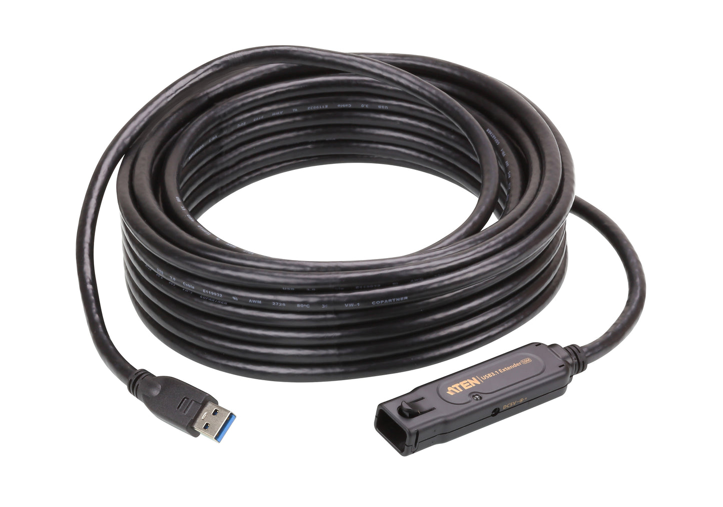 ATEN UE3310 USB cable USB 3.2 Gen 1 (3.1 Gen 1) 393.7" (10 m) USB A Black