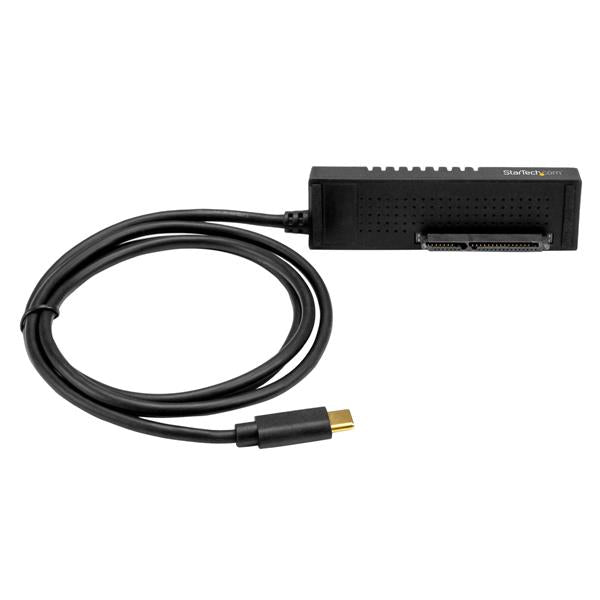 StarTech.com USB31C2SAT3 laptop dock/port replicator Black