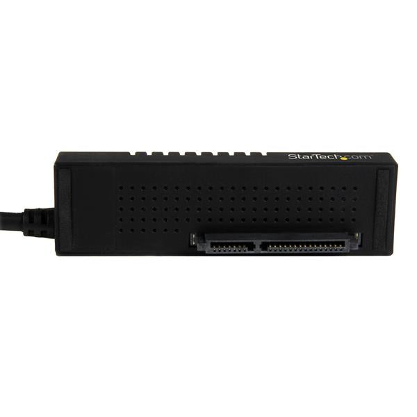StarTech.com USB31C2SAT3 laptop dock/port replicator Black