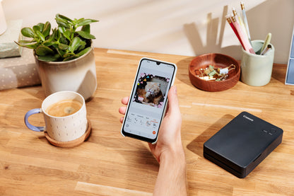 Canon SELPHY QX20 BK photo printer Dye-sublimation 287 x 287 DPI 2.8" x 3.3" (7.2x8.5cm) Wi-Fi