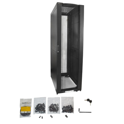 StarTech.com RK4242BK24 rack cabinet 42U Freestanding rack Black