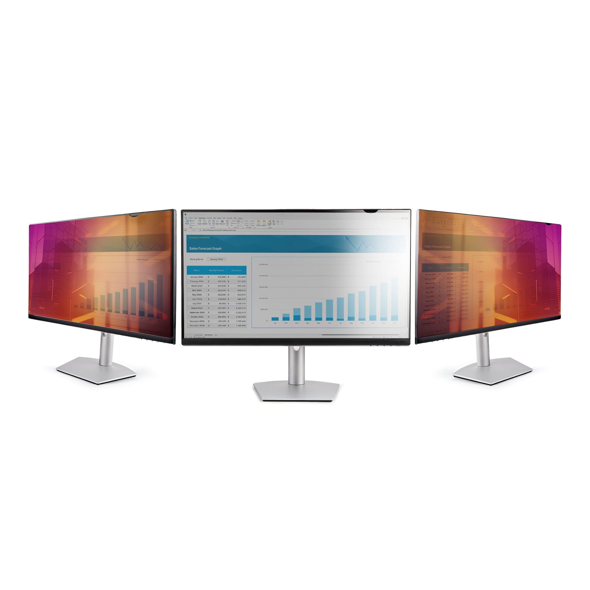 StarTech.com 2461G-PRIVACY-SCREEN display privacy filters 24" Monitor Frameless display privacy filter