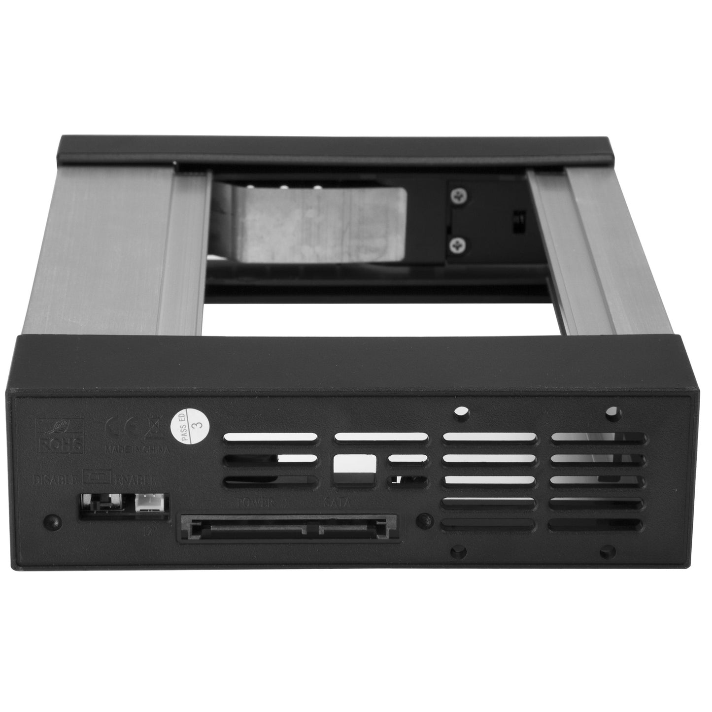 StarTech.com HSB1SATSASBA drive bay panel 5.25" Carrier panel Black