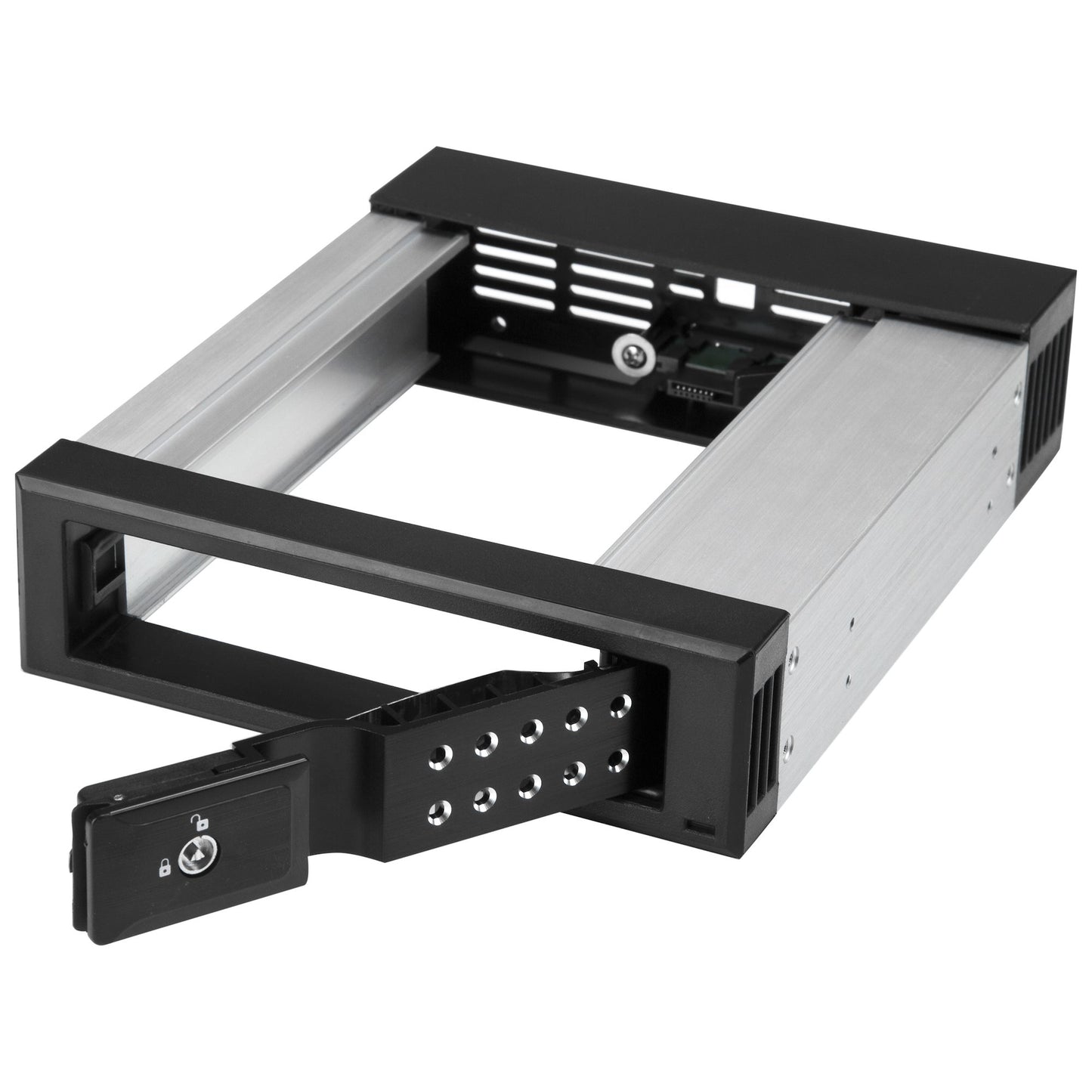 StarTech.com HSB1SATSASBA drive bay panel 5.25" Carrier panel Black