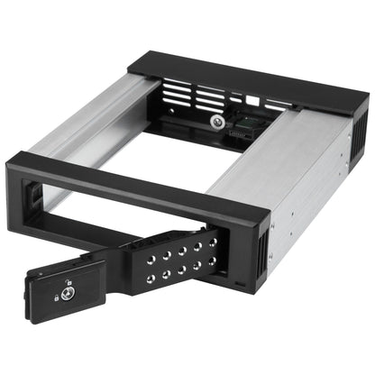 StarTech.com HSB1SATSASBA drive bay panel 5.25" Carrier panel Black