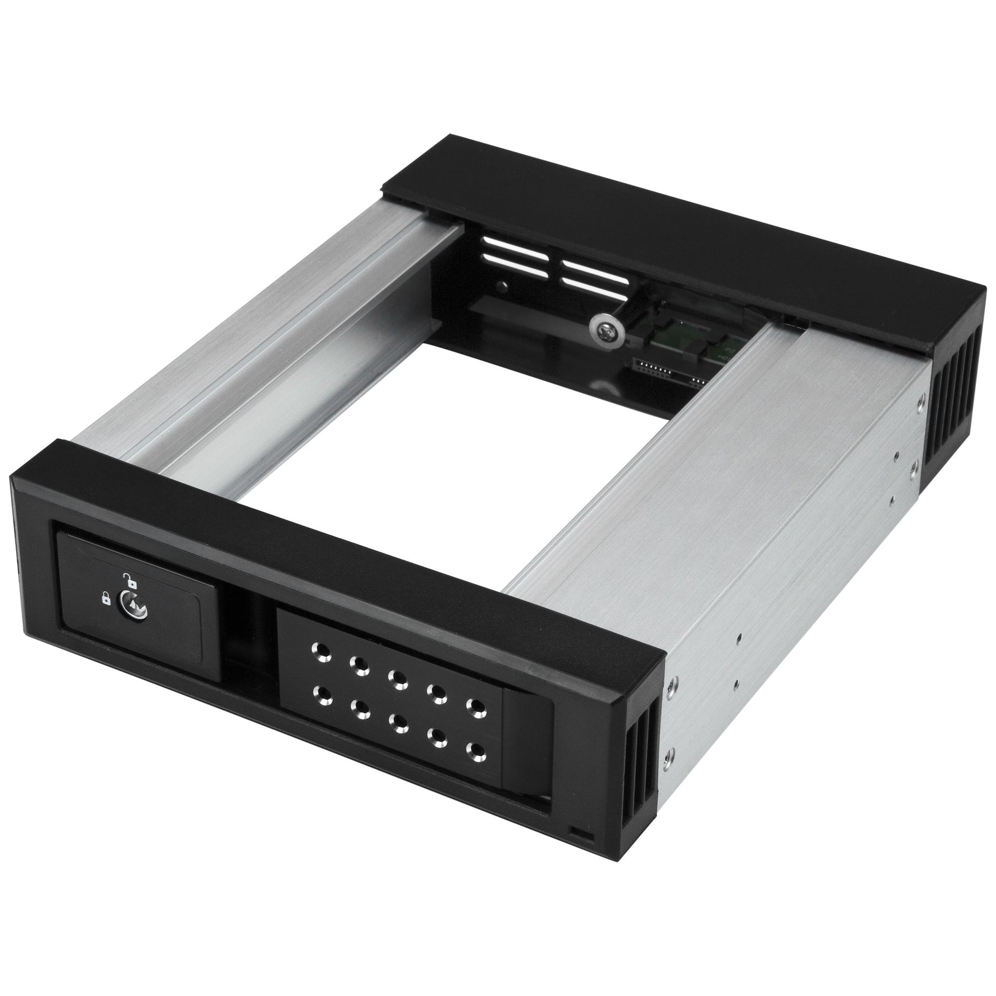 StarTech.com HSB1SATSASBA drive bay panel 5.25" Carrier panel Black