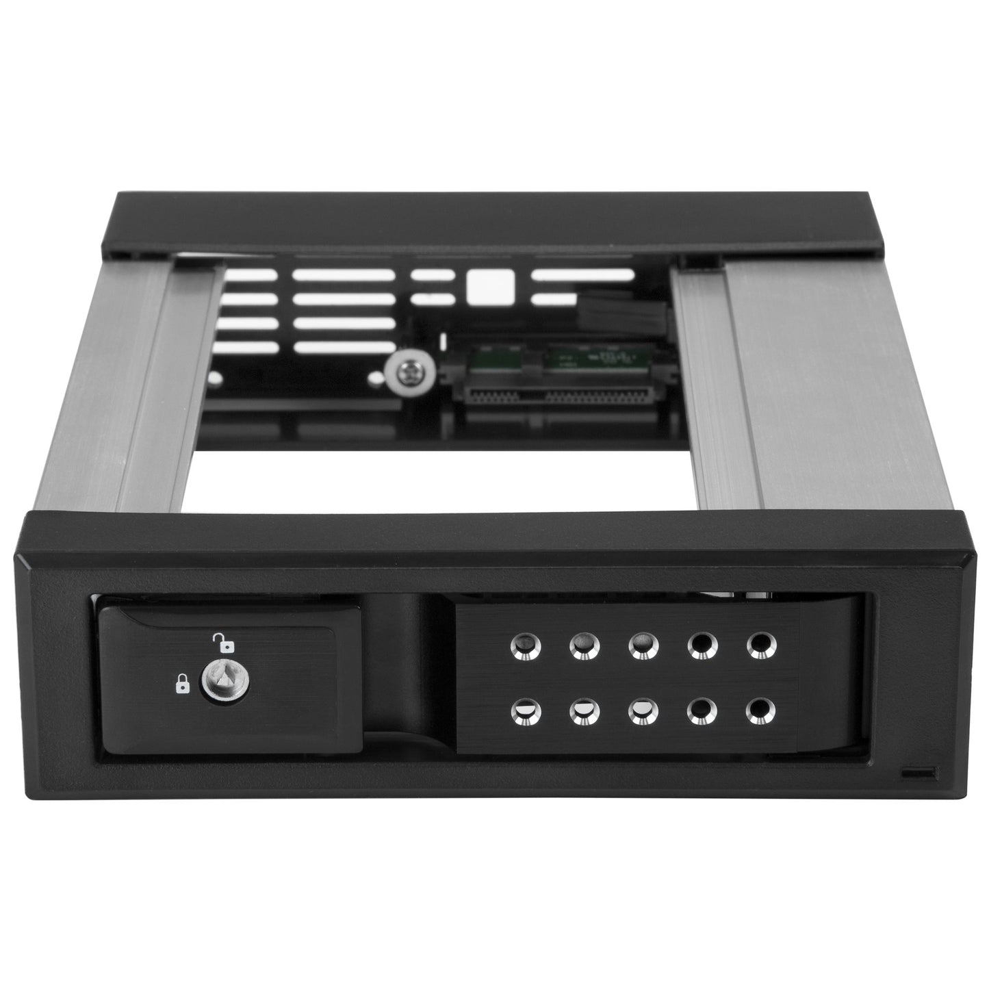 StarTech.com HSB1SATSASBA drive bay panel 5.25" Carrier panel Black