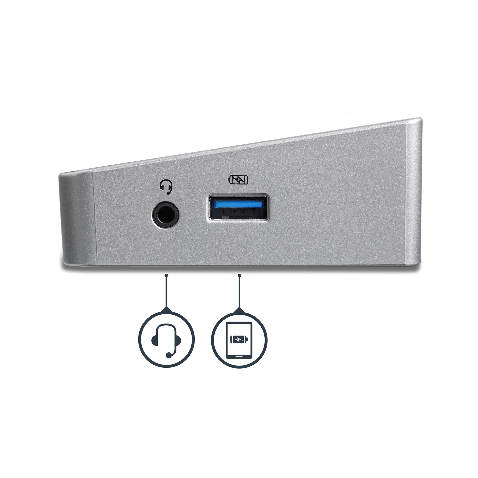 StarTech.com DK30CH2DPPD laptop dock/port replicator Wired USB 3.2 Gen 1 (3.1 Gen 1) Type-C Black, Silver