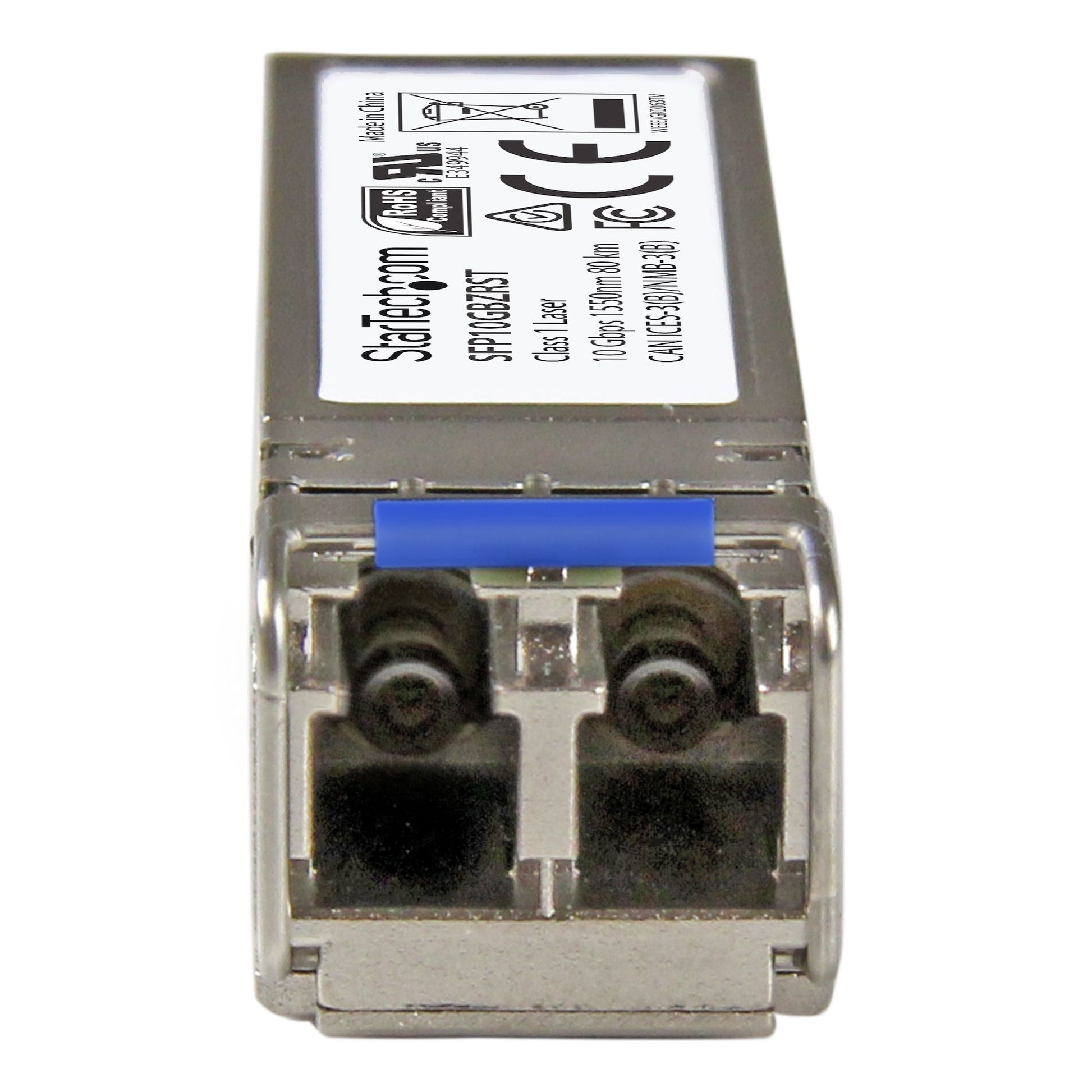 StarTech.com SFP10GBZRST network transceiver module Fiber optic 10000 Mbit/s SFP+ 1550 nm