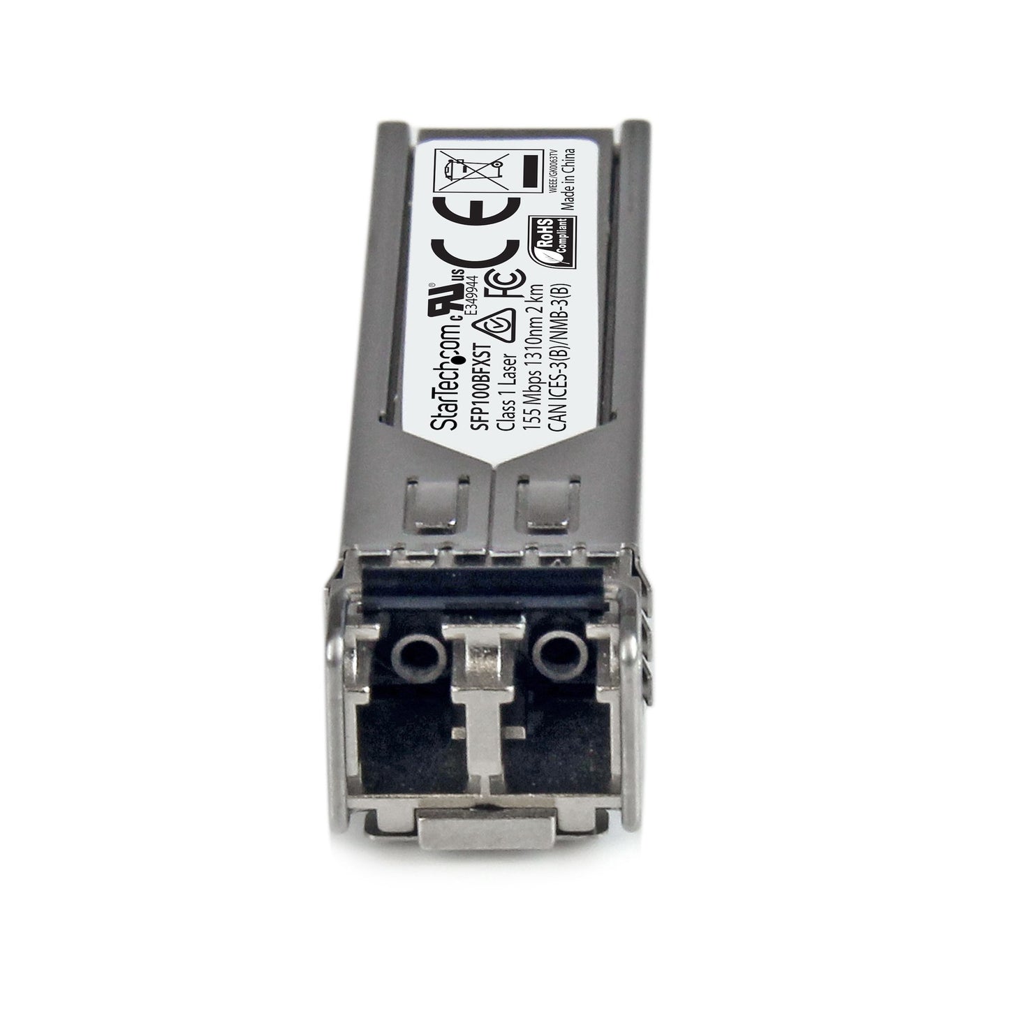 StarTech.com SFP100BFXST network transceiver module Fiber optic 155 Mbit/s SFP 1310 nm