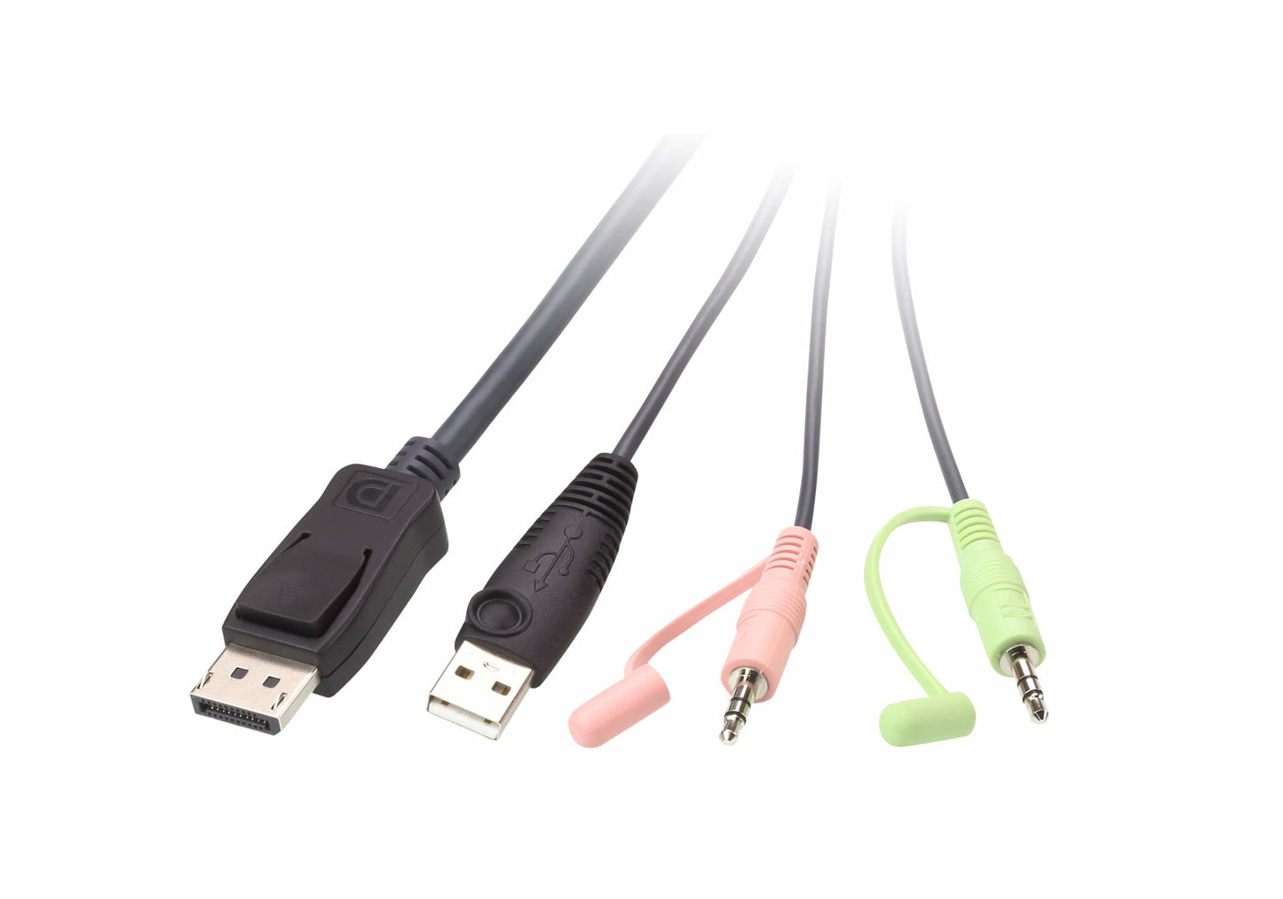 ATEN CS22DP KVM switch Black