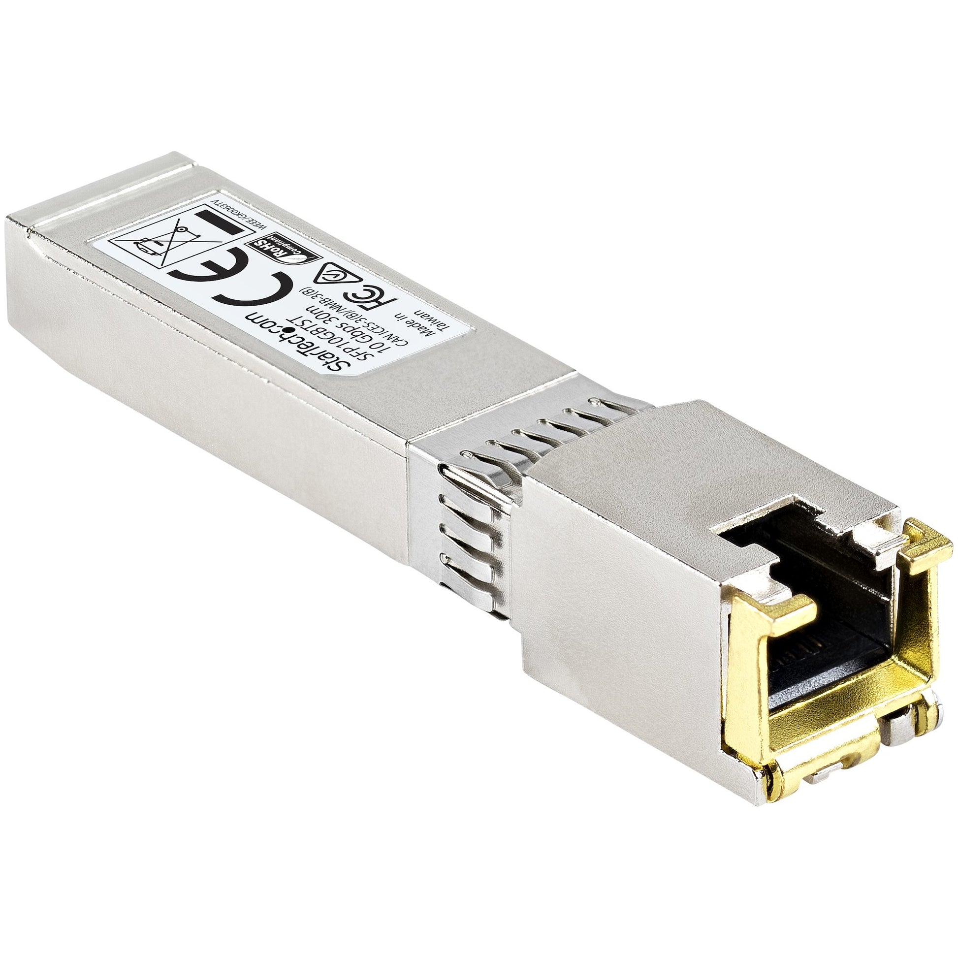 StarTech.com SFP10GBTST network transceiver module Copper 10000 Mbit/s SFP+