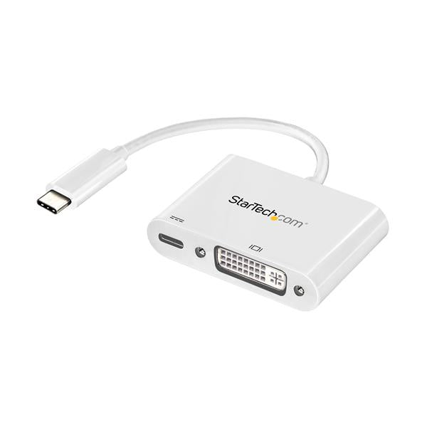 StarTech.com CDP2DVIUCPW USB graphics adapter 1920 x 1200 pixels White