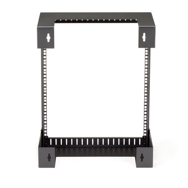 StarTech.com RK12WALLO rack cabinet 12U Wall mounted rack Black