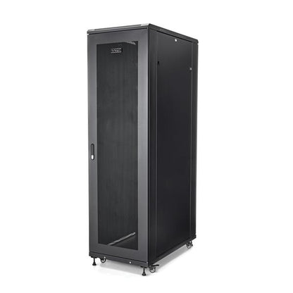 StarTech.com RK4236BKB rack cabinet 42U Freestanding rack Black