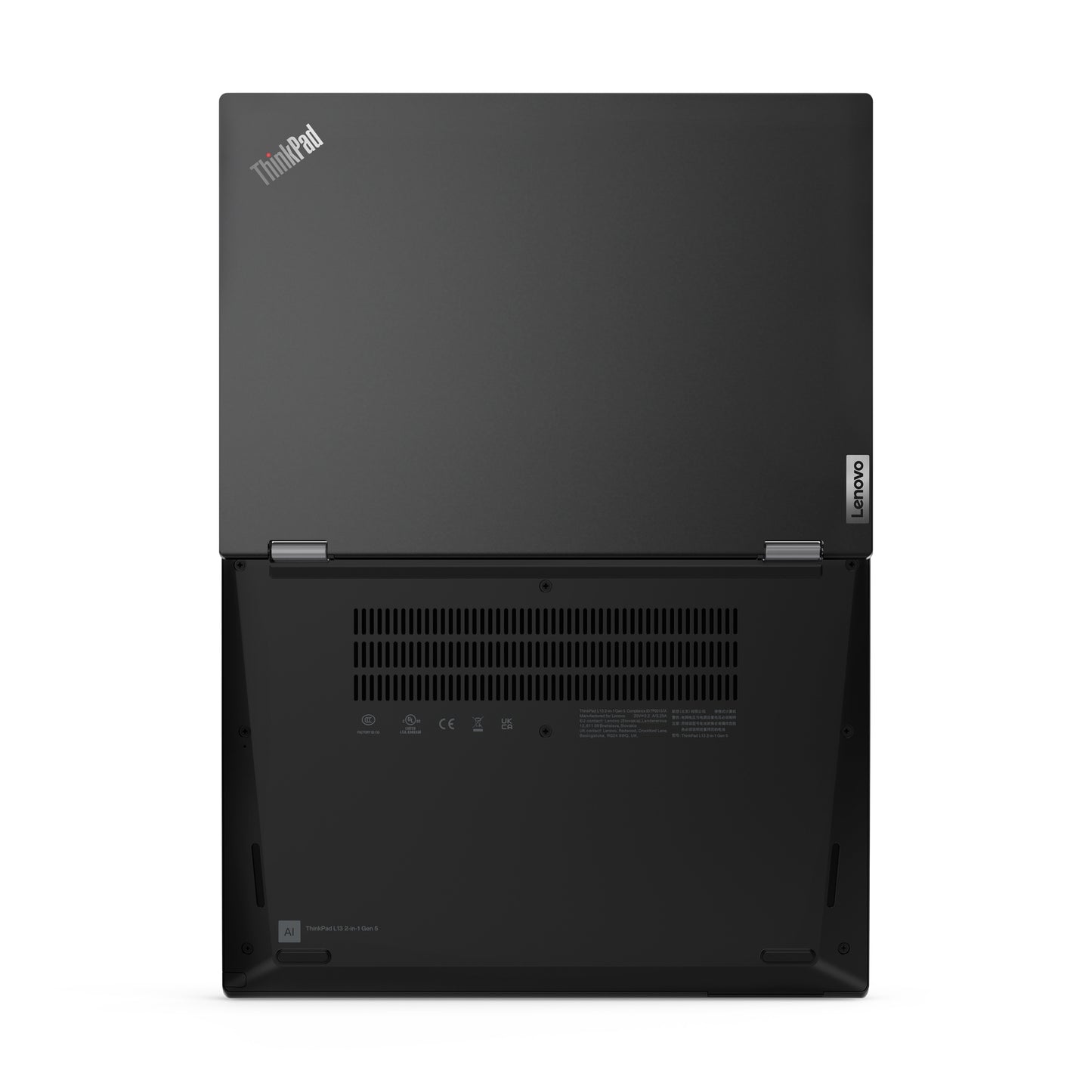 Lenovo ThinkPad L13 2-in-1 Gen 5 (Intel) Intel Core Ultra 5 135U Hybrid (2-in-1) 13.3" Touchscreen WUXGA 16 GB LPDDR5-SDRAM 256 GB SSD Wi-Fi 6E (802.11ax) Windows 11 Pro Black