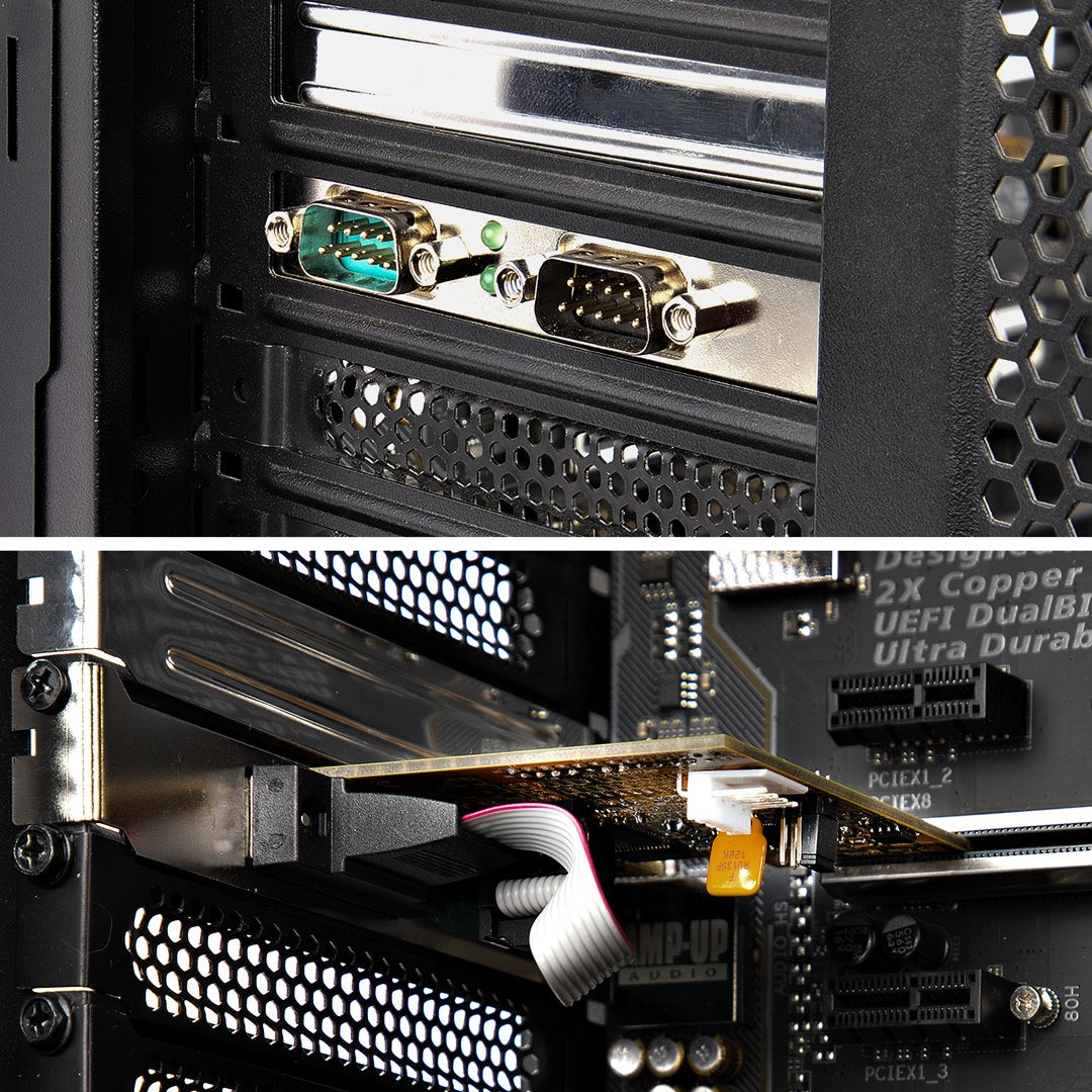 StarTech.com 21050-PC-SERIAL-LP interface cards/adapter Internal