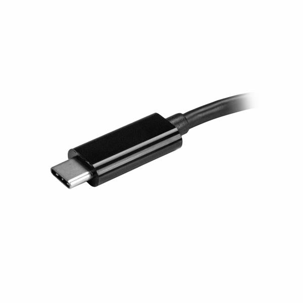 StarTech.com ST4200MINIC interface hub USB 2.0 Type-C 480 Mbit/s Black