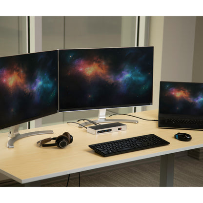 StarTech.com DK30A2DH laptop dock/port replicator Wired USB 3.2 Gen 1 (3.1 Gen 1) Type-C Black, Silver
