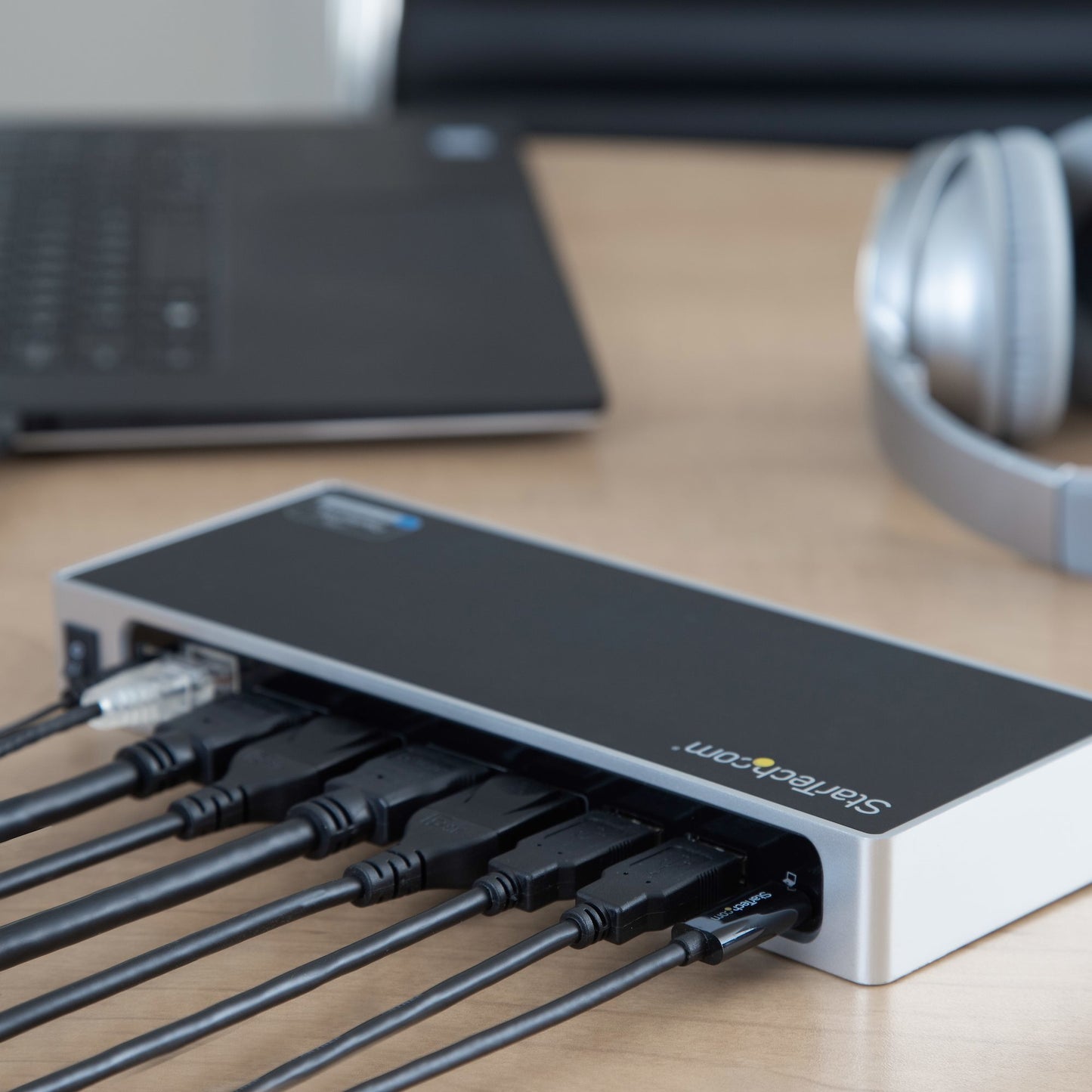 StarTech.com DK30A2DH laptop dock/port replicator Wired USB 3.2 Gen 1 (3.1 Gen 1) Type-C Black, Silver