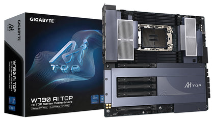 GIGABYTE W790 AI TOP motherboard Intel W790 LGA 4677 (Socket E) Extended ATX