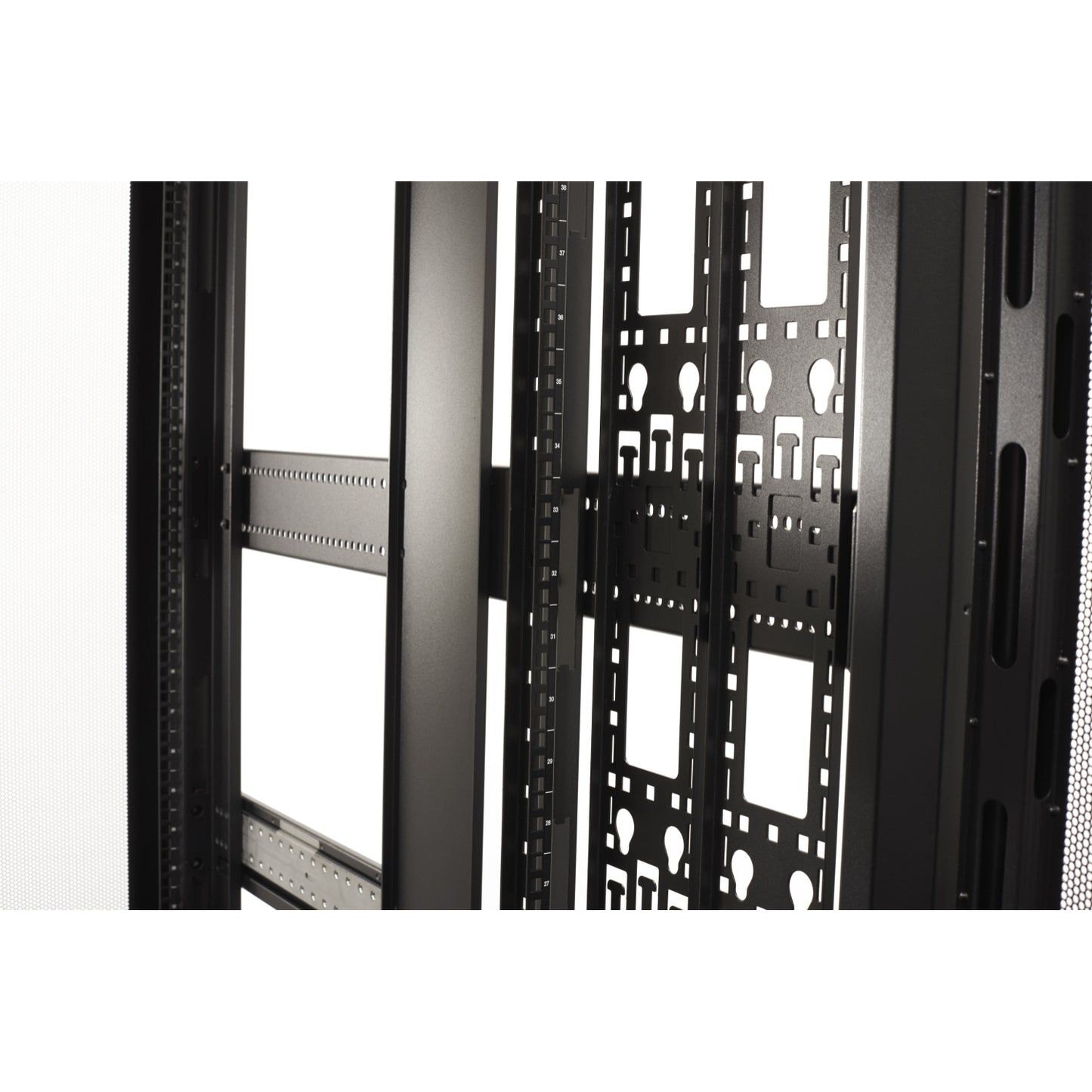 APC AR9307SP rack cabinet 48U Freestanding rack Black