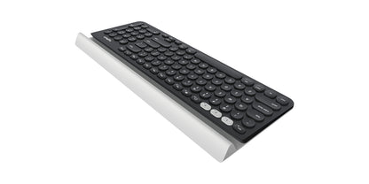 Logitech 920-008149 keyboard Universal RF Wireless + Bluetooth QWERTY English Gray, White, Dark Gray