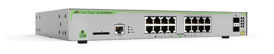 Allied Telesis GS970M/18 Managed L3 Gigabit Ethernet (10/100/1000) Gray
