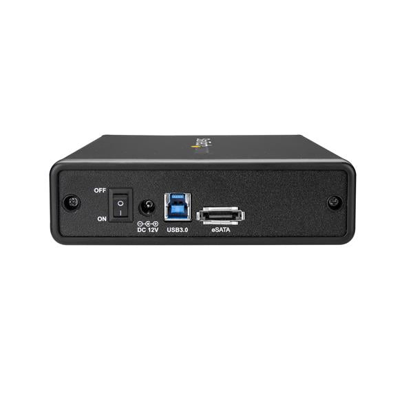StarTech.com S351BMU33ET storage drive enclosure HDD enclosure Black 3.5"