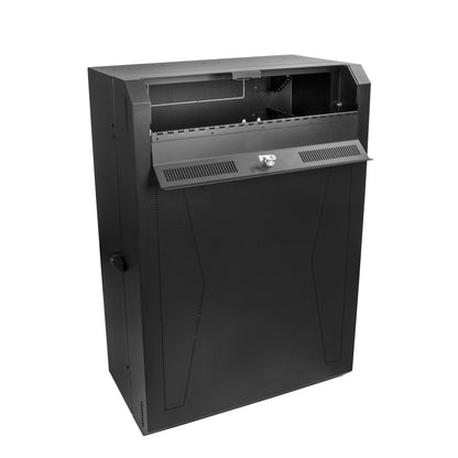 StarTech.com RK830WALVS rack cabinet 8U Wall mounted rack Black