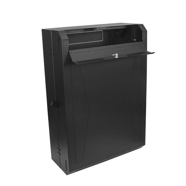 StarTech.com RK630WALVS rack cabinet 6U Wall mounted rack Black
