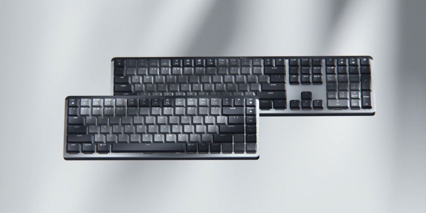 Logitech 920-010547 keyboard Office RF Wireless + Bluetooth QWERTY English Graphite