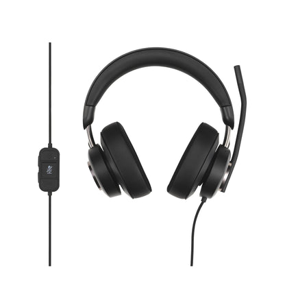 Kensington H2000 Headset Wired Head-band Office/Call center USB Type-C Black