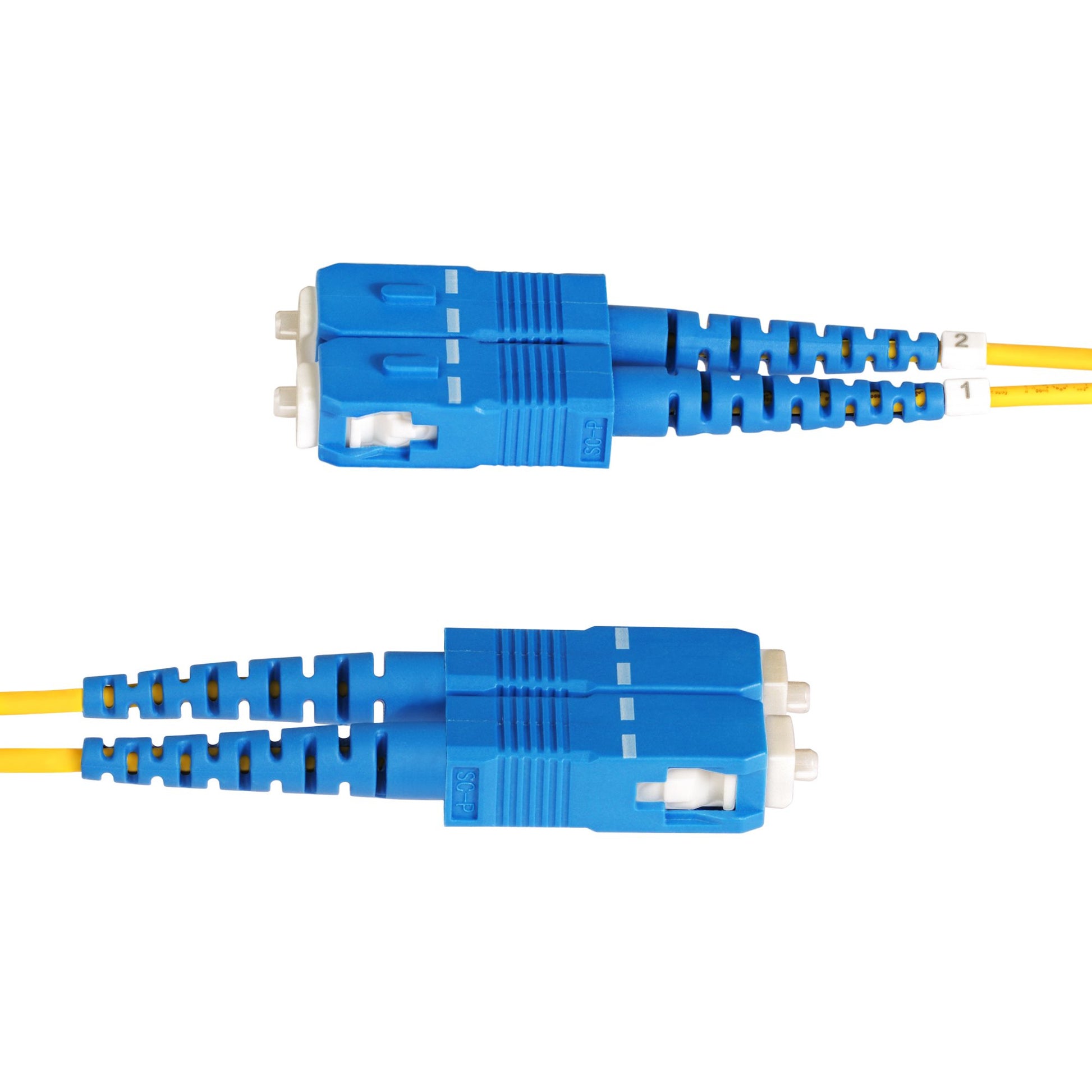 StarTech.com SMLCSC-OS2-10M InfiniBand/fibre optic cable 393.7" (10 m) LC SC Yellow