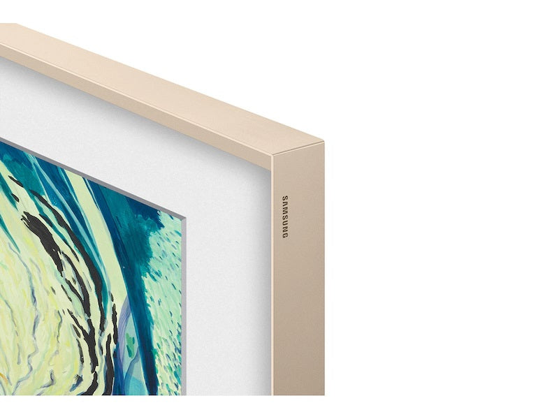 Samsung 43" The Frame Customizable Bezel - Sand Gold Metal