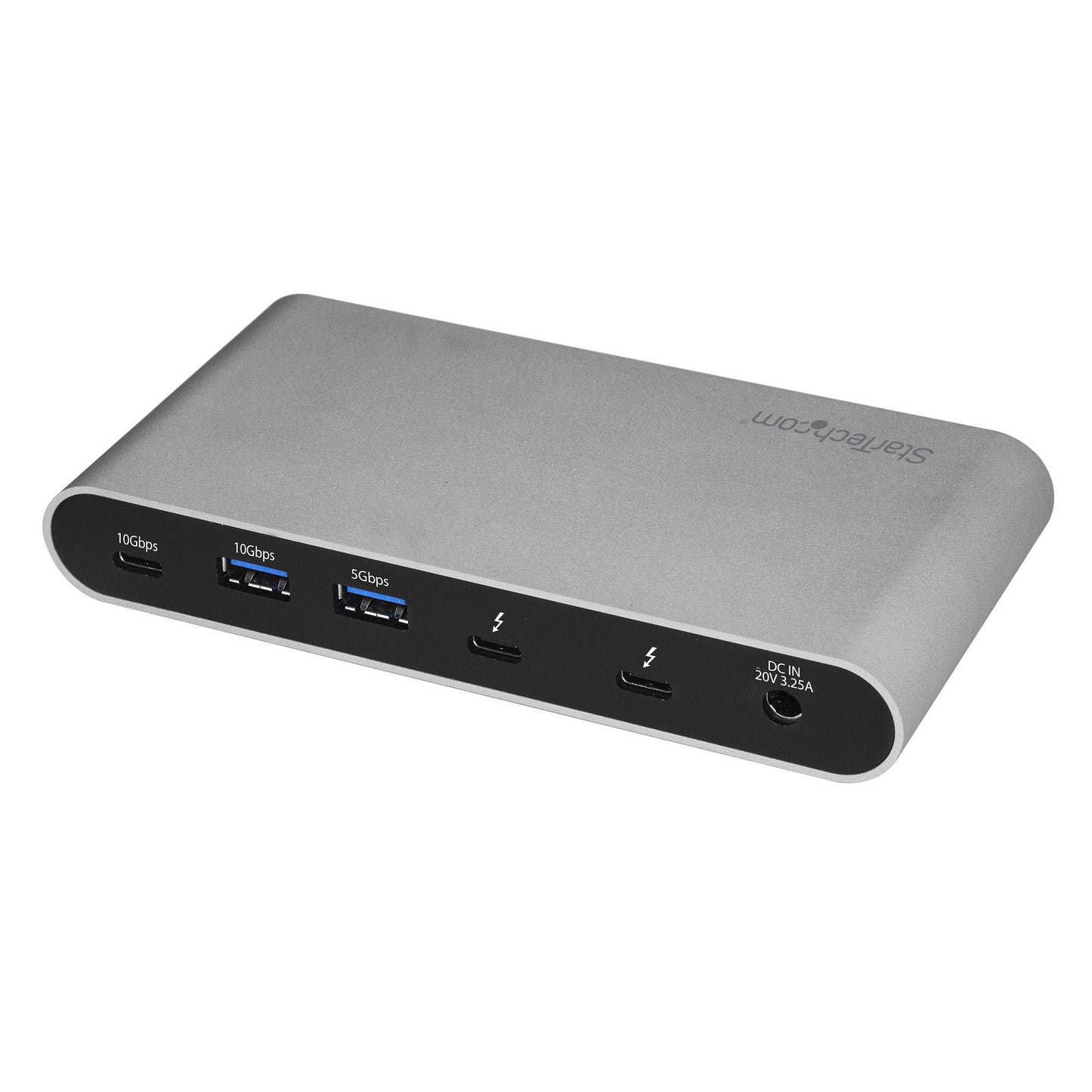 StarTech.com TB33A1C laptop dock/port replicator Wired Thunderbolt 3 Black, Silver