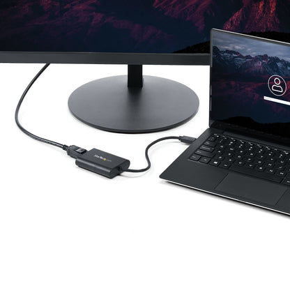 StarTech.com USB32DPES2 USB graphics adapter 3840 x 2160 pixels Black
