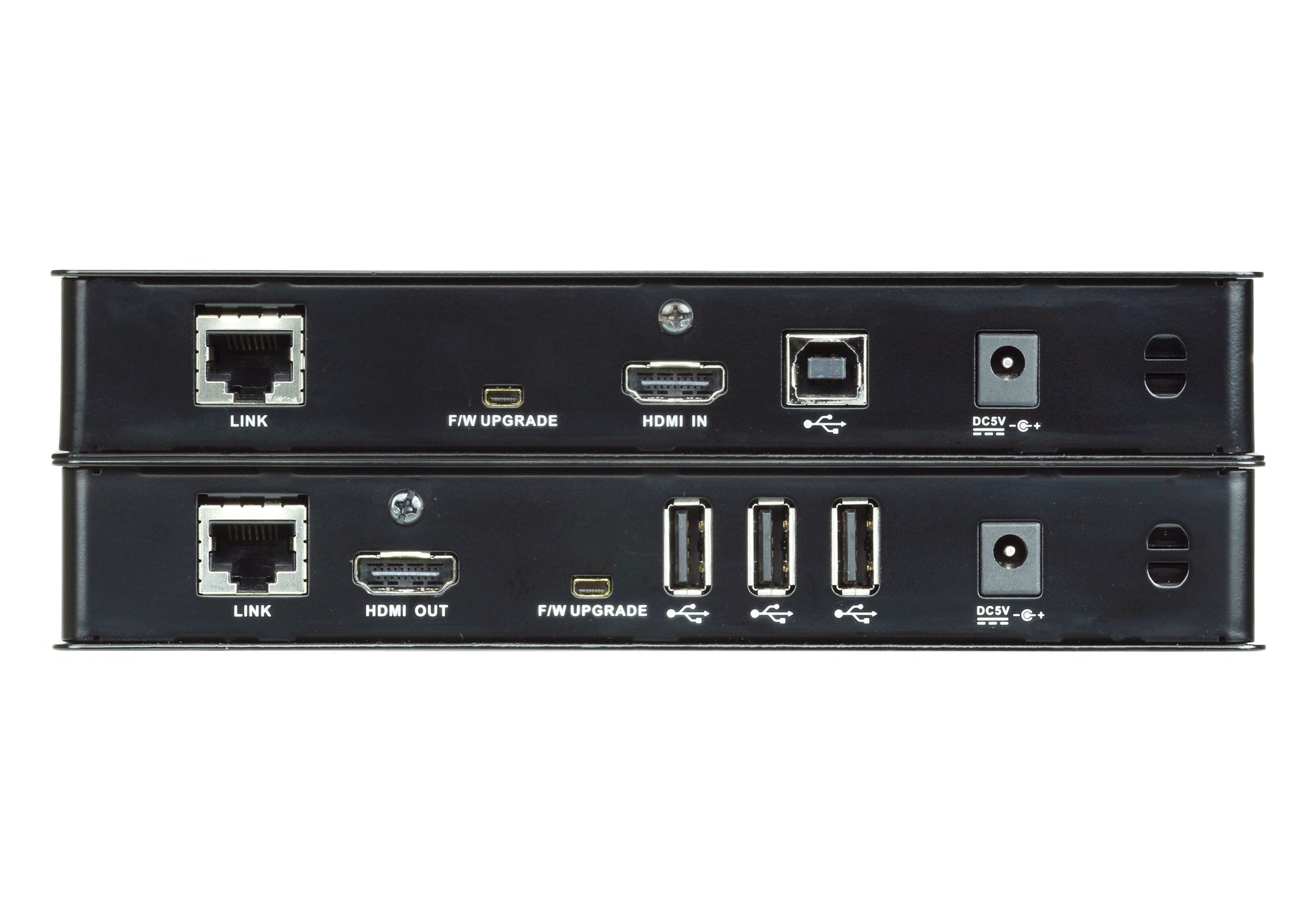 ATEN VE813A AV extender AV transmitter & receiver Black