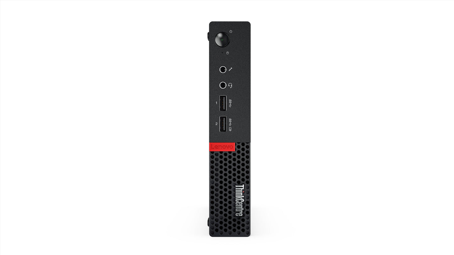 Lenovo ThinkCentre M910 Intel® Core™ i7 i7-7700T 32 GB DDR4-SDRAM 512 GB SSD Windows 10 Pro Mini PC Black