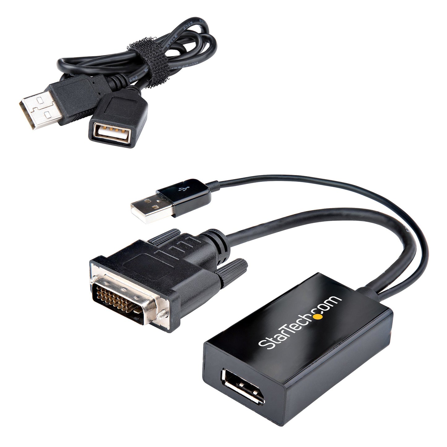 StarTech.com DVI2DP2 video cable adapter 10" (0.254 m) DVI-D DisplayPort Black