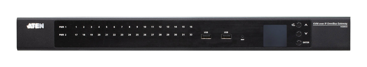 ATEN KG0032 KVM switch Rack mounting Black