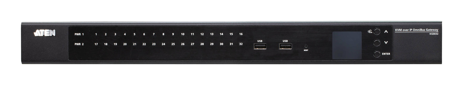 ATEN KG0032 KVM switch Rack mounting Black