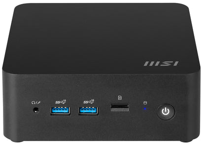 MSI Cubi NUC 1M-010US Intel Core 3 100U 8 GB DDR5-SDRAM 500 GB SSD Windows 11 Pro Mini PC Black