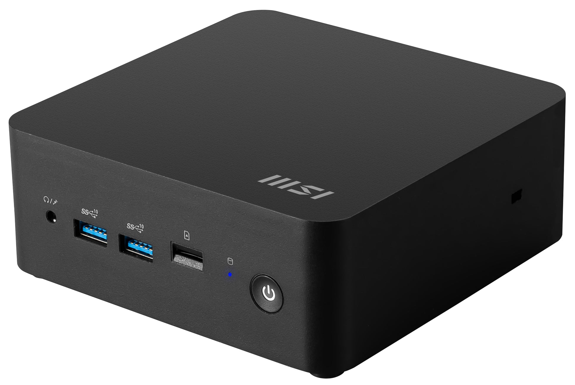 MSI Cubi NUC 13MQG-202BUS PC/workstation barebone 0.84L sized PC Black i7-1365U Intel SoC