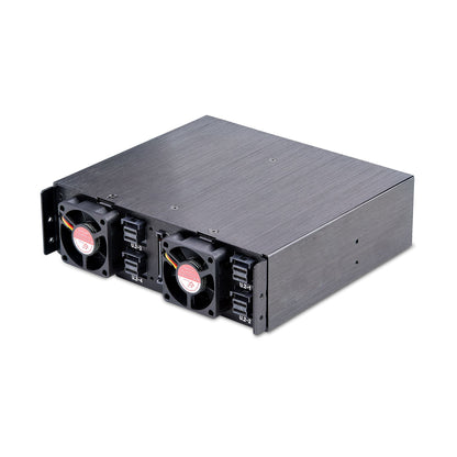 StarTech.com 4U2525-SAS-BACKPLANE drive bay panel 5.25" Storage drive tray Black