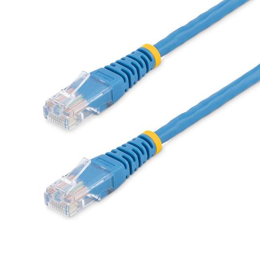 StarTech.com M45PATCH100B networking cable Blue 1200.8" (30.5 m) Cat5e U/UTP (UTP)