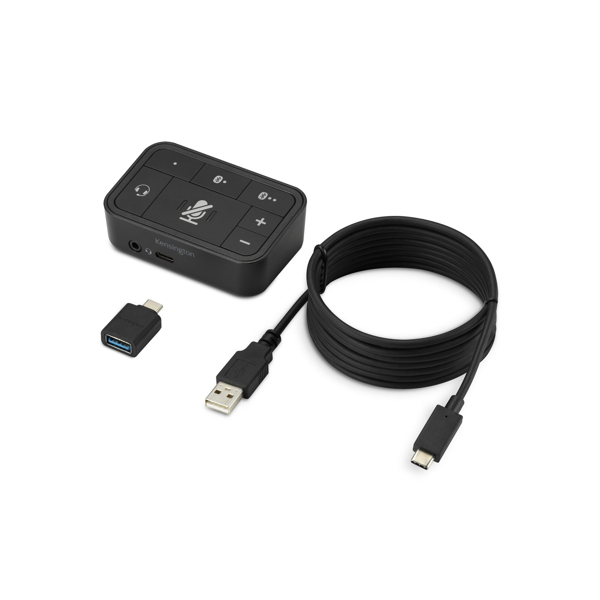 Kensington K83300WW headphones/headset Control adapter Bluetooth Black