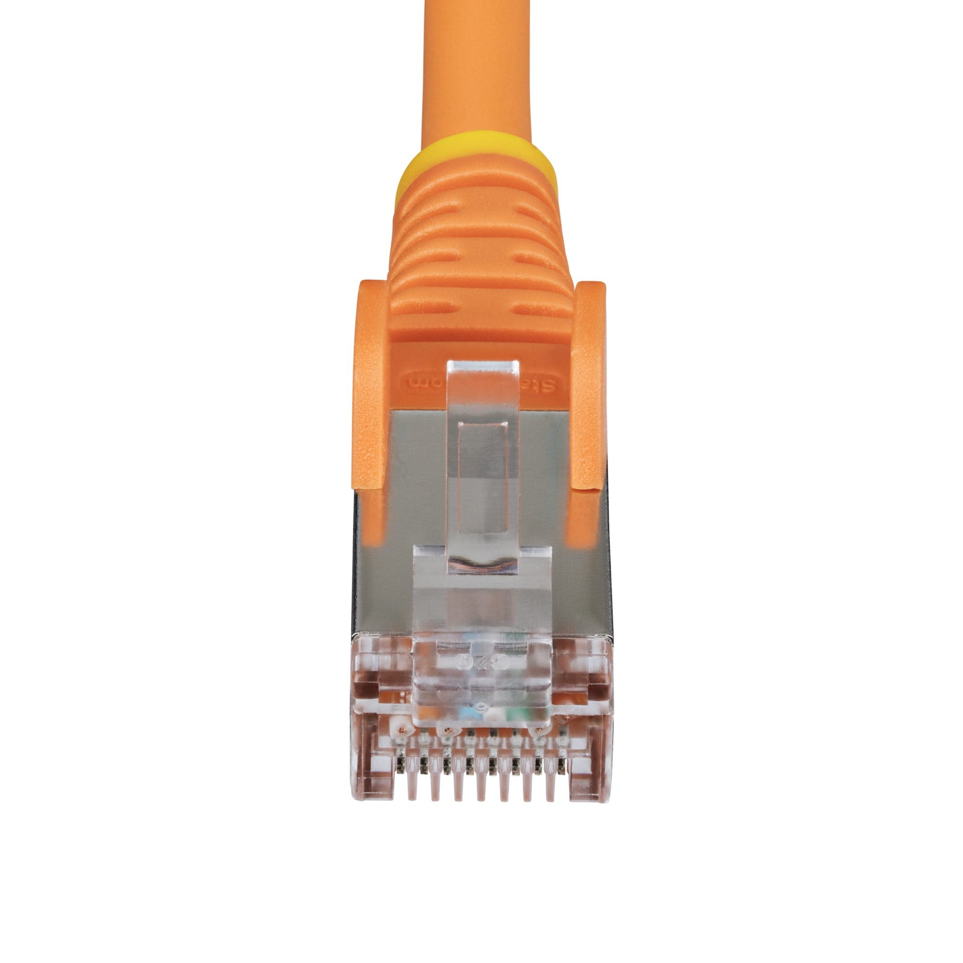 StarTech.com NLOR-25F-CAT6A-PATCH networking cable Orange 299.2" (7.6 m) S/FTP (S-STP)